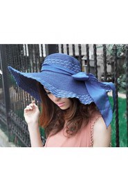 Women Straw Floppy Hat , Casual Summer