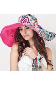 Women Cotton Floppy Hat Facial Hydrating UV Cream,Vintage/ Cute/ Work/ Casual Spring/ Summer