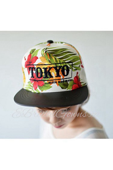 Unisex Vintage Casual Printed Letter Embroidery Green Tourism Travel Baseball Cap