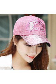 Summer Fashion Hip-hop Light Sequin Baseball Cap