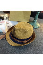 Fashion PC Patchwork Unisex Straw Hat,Casual Spring/ Fall