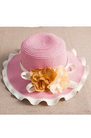 Summer Sun Waves Curl Lace Female Flowers Beach Hat