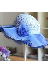 Korea Lace Flowers Hat