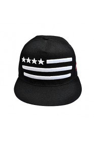 Unisex Cotton Pentagram Embroidery Jacquard Hip-hop Baseball Cap