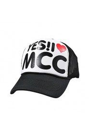 Unisex Spring Letters Printed Hip-hop Style Men And Women Mesh Hat