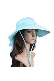 Bowknot Dew Horsetail Sun Hat Outdoor Travel Quick-drying Cap The Cycling Cap The Beach Hat