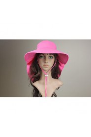 Bowknot Dew Horsetail Sun Hat Outdoor Travel Quick-drying Cap The Cycling Cap The Beach Hat