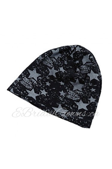 Fashion Men Women Unisex Beanie Wrap Star Print Hip-hop Hat Cap Headwear