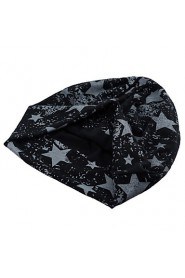 Fashion Men Women Unisex Beanie Wrap Star Print Hip-hop Hat Cap Headwear