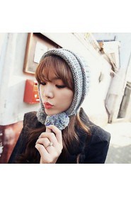 Women Lovely Ball Knitted Cap