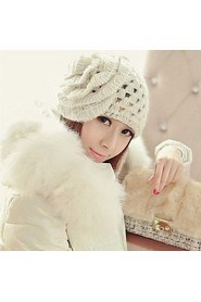 Women Knitwear Ski Hat , Casual Winter