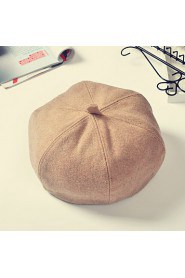 Fashion Women Wool Blend Beret Hat,Casual Spring/ Fall/ Winter