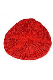 Korean Version Of The Fall And Winter Bud Cannabis Spherical Caps Knitting Wool Beret