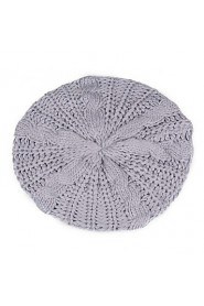 Korean Version Of The Fall And Winter Bud Cannabis Spherical Caps Knitting Wool Beret