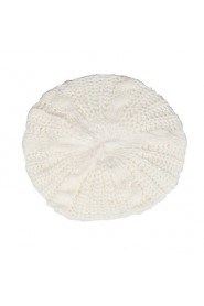 Korean Version Of The Fall And Winter Bud Cannabis Spherical Caps Knitting Wool Beret