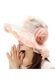 Women Polyester Floppy Hat , Cute/Casual Summer