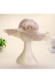 Women Polyester Floppy Hat , Cute/Casual Summer