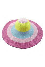 Women Straw Fashion Simple Beach Floppy Hat,Cute/ Party/ Casual Spring/ Summer/ Fall