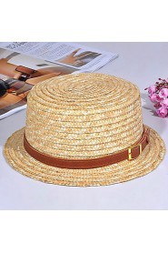 Women Straw Bow Sun Floppy Hat,Cute/ Party/ Casual Spring/ Summer/ Fall