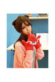 WoMen Cute Warm Knitted Hat