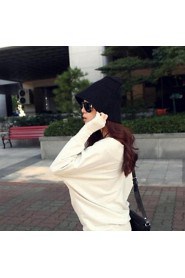 Women Knitwear Bucket Hat , Cute/Casual Winter