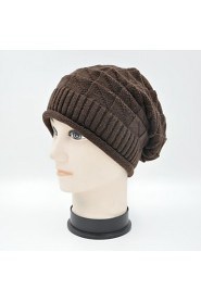 Hou&Tong? Unisex Diamond Knitting Beanie Hat