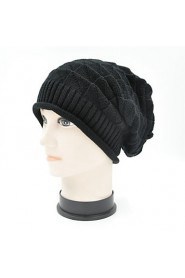 Hou&Tong? Unisex Diamond Knitting Beanie Hat