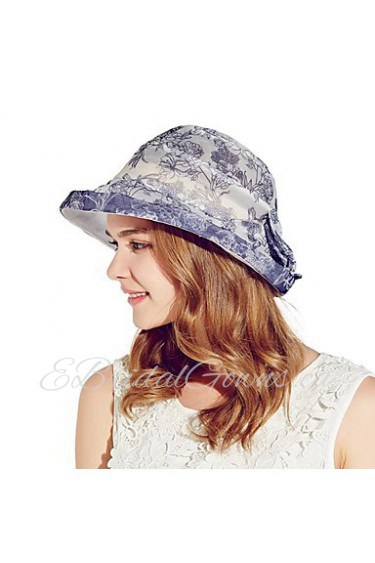 Kenmont Spring Summer Women Lady 100% Real Silk Sunscreen Bucket Hat Vacation Beach Sun Cap Adjustable Size 3038