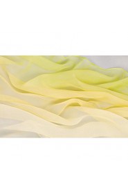 Women's Casual Gradient Color Yarn Scarf