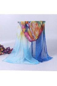 New Fashion Women Chiffon Scarf,Vintage /Sexy /Cute/ Party/ Casual 4 Colors