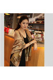 Female Waterproof Warm Autumn And Winter Long Section Of Thick Scarf Shawl