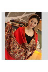 Female Waterproof Warm Autumn And Winter Long Section Of Thick Scarf Shawl