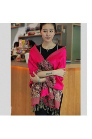 Female Waterproof Warm Autumn And Winter Long Section Of Thick Scarf Shawl