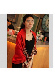 Female Waterproof Warm Autumn And Winter Long Section Of Thick Scarf Shawl