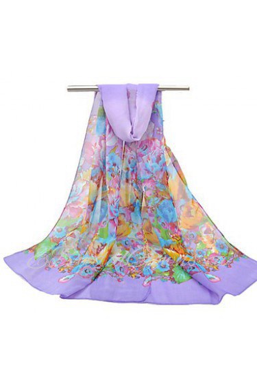 New Fashion Women Chiffon Scarf,Vintage /Sexy /Cute/ Party/ Casual 4 Colors