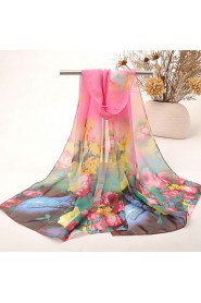 New Fashion Women Chiffon Scarf,Vintage /Sexy /Cute/ Party/ Casual 4 Colors