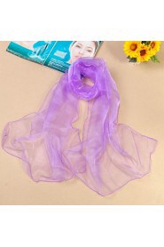 Shawls Organza/Polyester Thin Solid Color Scarves(More Colors)