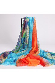 Women's fashion soft printing Large Size scarves