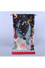 Women's Chiffon Colorful Print Scarf