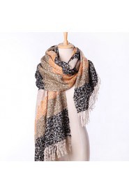 Women's Large Size Thicken Knitting Long Scarves