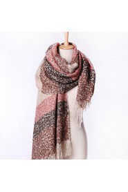 Women's Large Size Thicken Knitting Long Scarves