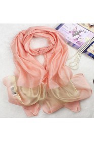 Shawls Silk/Polyester Solid Color Casual/Wedding Shawls/Scarves(More Colors)