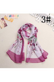 Ludy Women's Western Fashion Imitation Silk Scarf