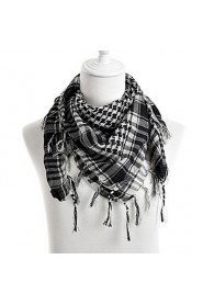 New Arab Shemagh Tactical Palestine Light Polyester Scarf Shawl For Men Fashion Plaid Printed Men Scarf Wraps WEIS4