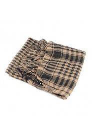 New Arab Shemagh Tactical Palestine Light Polyester Scarf Shawl For Men Fashion Plaid Printed Men Scarf Wraps WEIS4