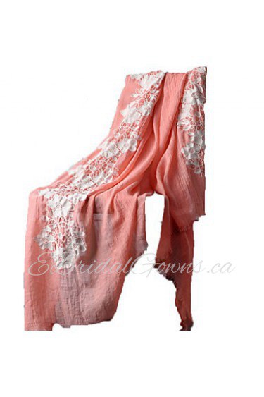 Pink Japanese Warm Scarves