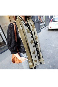 Fashion Pentagram Bandanna Printing Scarf Shawl