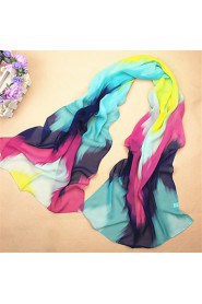 New Fashion Women Chiffon Scarf,Vintage /Sexy /Cute/ Party/ Casual 4 Colors