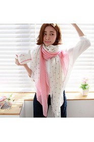 Wave Thin Fabric Soft Dot Scarf Shawl