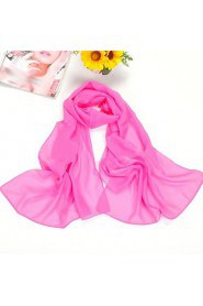 Shawls Chiffon/Polyester Solid Color Scarves(More Colors)